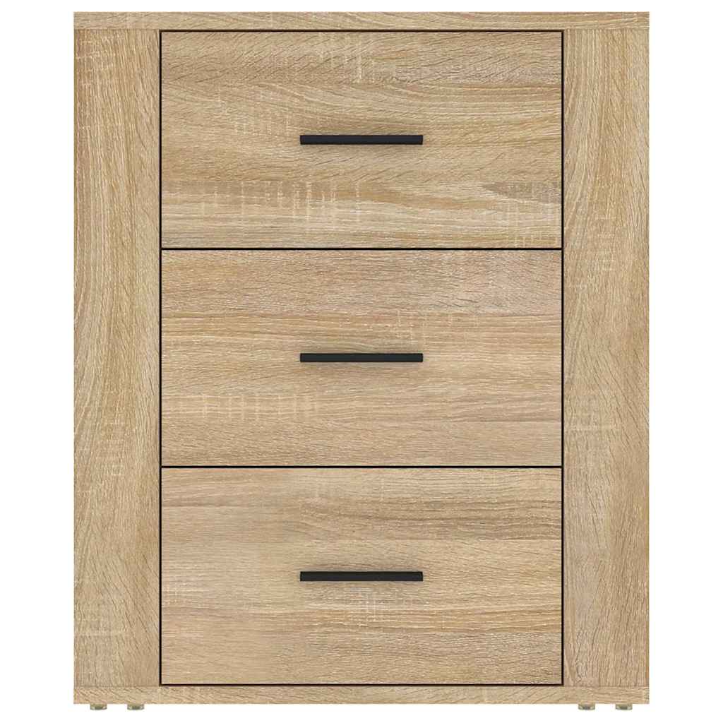 Bedside Cabinet Sonoma Oak 50x36x60 cm Engineered Wood