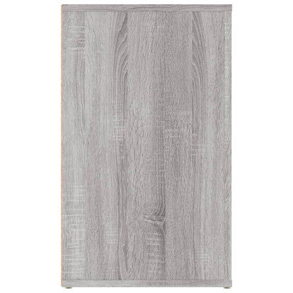 Bedside Cabinet Grey Sonoma 50x36x60 cm Engineered Wood
