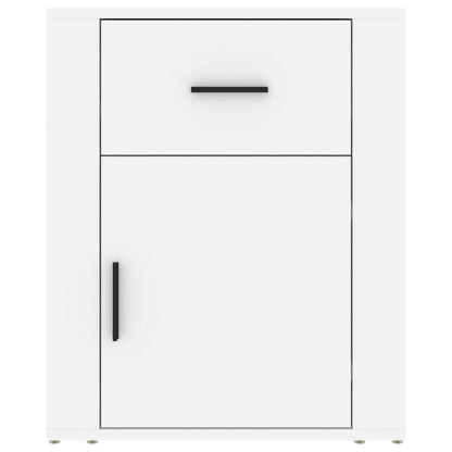 Bedside Cabinet | White | Engineered wood | 50 x 36 x 60 cm