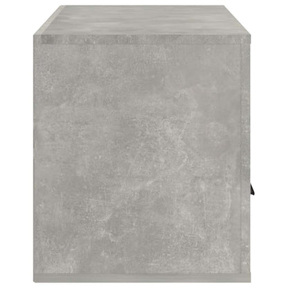 TV Cabinet Concrete Grey 100x35x40 cm Engineered Wood