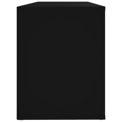 Shoe Cabinet Black 100x35x45 cm Engineered Wood