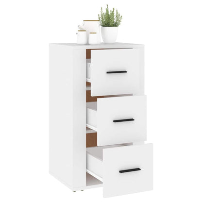 Sideboard White 40x33x70 cm Engineered Wood