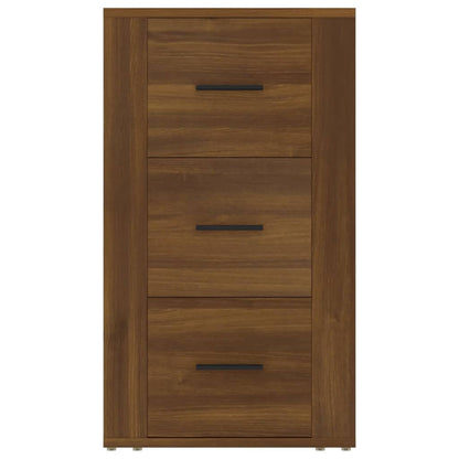 Sideboard Brown Oak 40x33x70 cm Engineered Wood