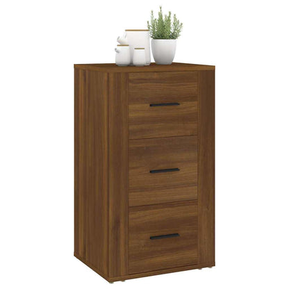 Sideboard Brown Oak 40x33x70 cm Engineered Wood