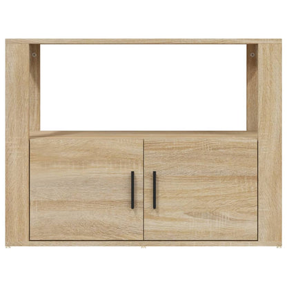 Sideboard Sonoma Oak 80x30x60 cm Engineered Wood