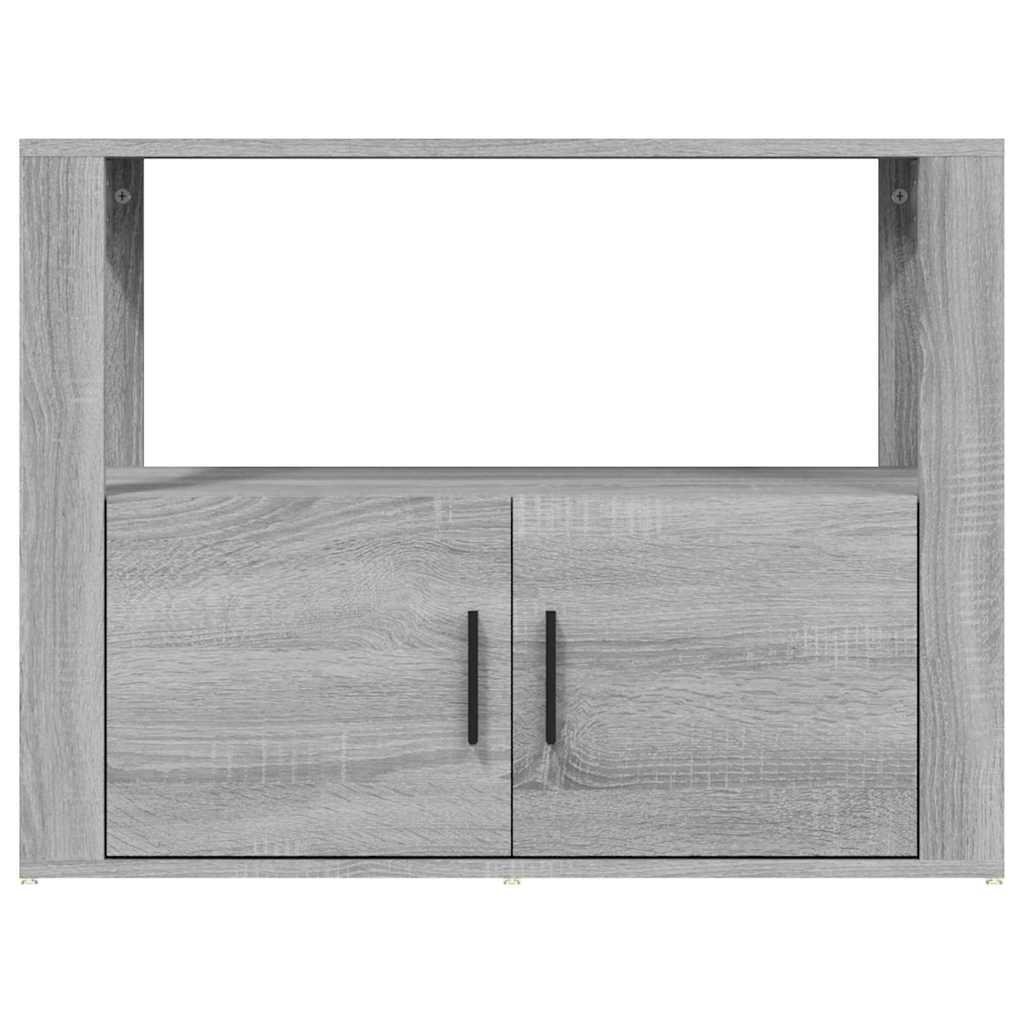 Sideboard Grey Sonoma 80x30x60 cm Engineered Wood