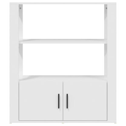 Sideboard White 80x30x90 cm Engineered Wood