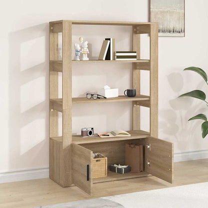 Sideboard Sonoma Oak 80x30x119,5 cm Engineered Wood