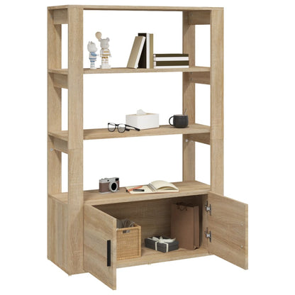 Sideboard Sonoma Oak 80x30x119,5 cm Engineered Wood