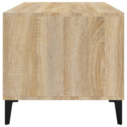 Coffee Table Sonoma Oak 90x49x45 cm Engineered Wood