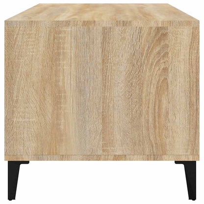 Coffee Table Sonoma Oak 90x49x45 cm Engineered Wood