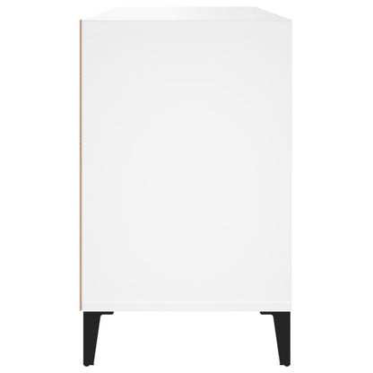 Shoe Cabinet White 102x36x60 cm Engineered Wood