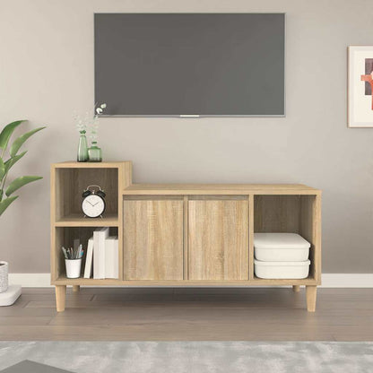 TV Cabinet Sonoma Oak 100x35x55 cm Engineered Wood