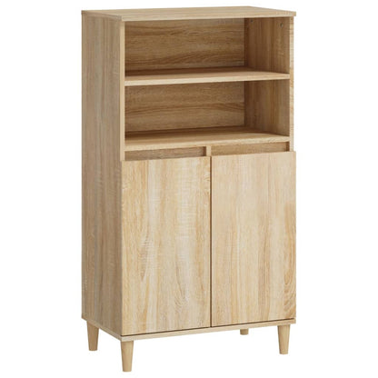 Highboard Sonoma Oak 60x36x110 cm Engineered Wood
