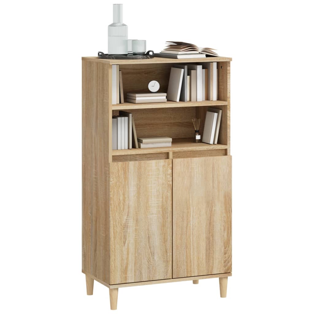 Highboard Sonoma Oak 60x36x110 cm Engineered Wood