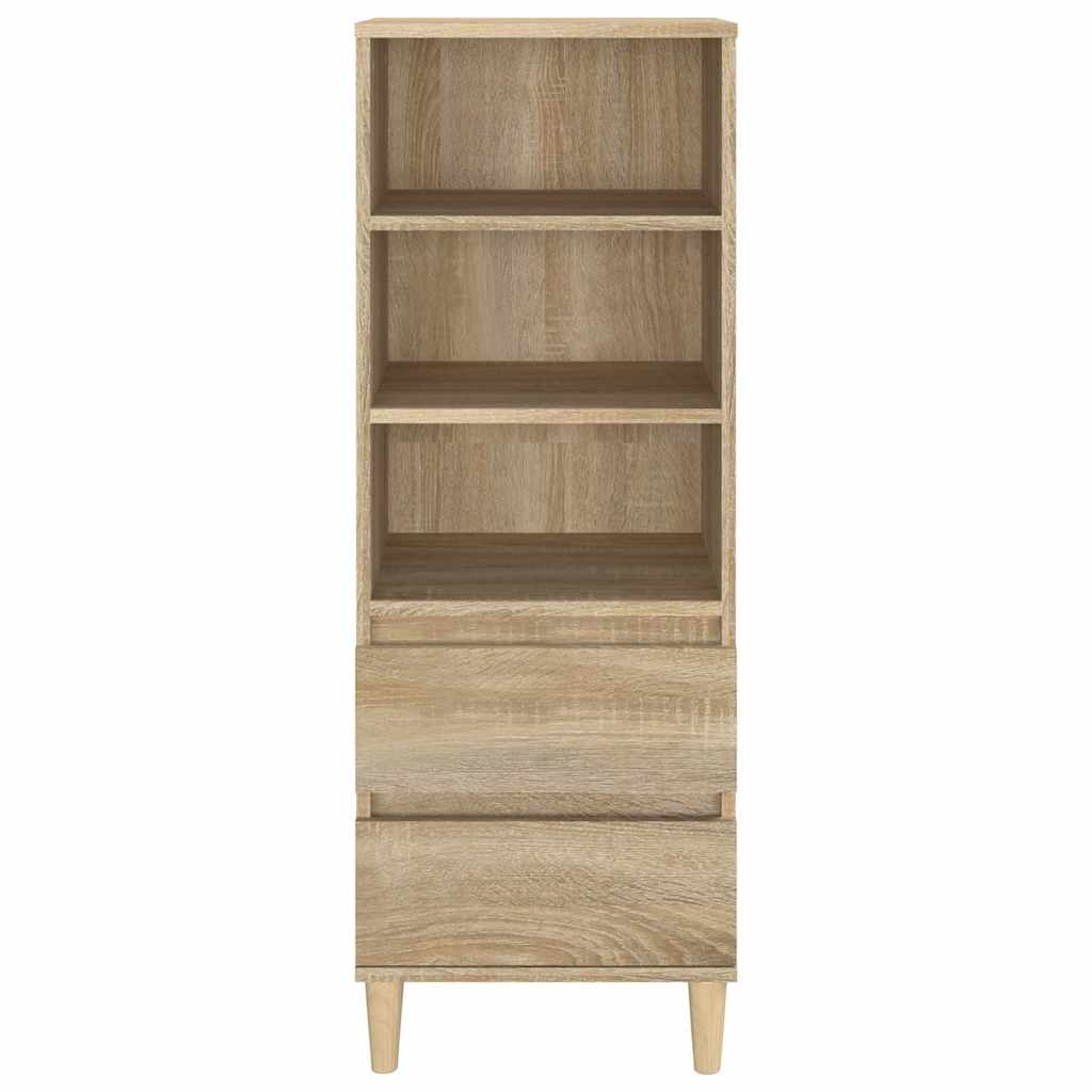 Highboard Sonoma Oak 40x36x110 cm Engineered Wood