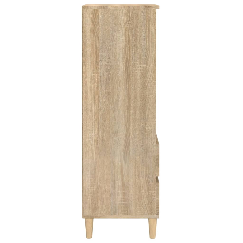 Highboard Sonoma Oak 40x36x110 cm Engineered Wood