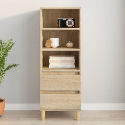 Highboard Sonoma Oak 40x36x110 cm Engineered Wood