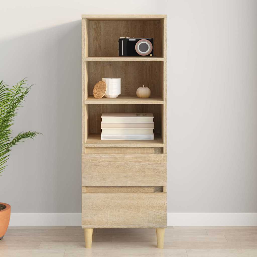 Highboard Sonoma Oak 40x36x110 cm Engineered Wood