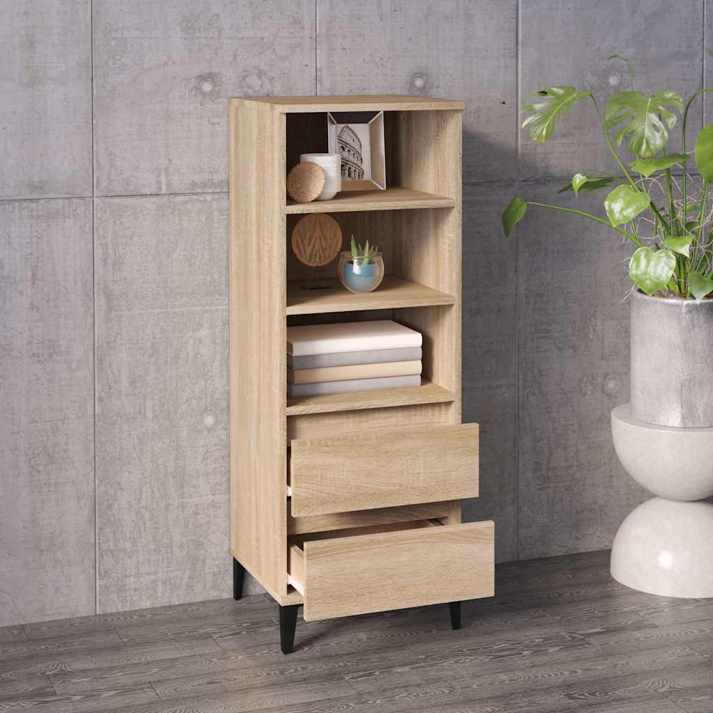 Highboard Sonoma Oak 40x36x110 cm Engineered Wood