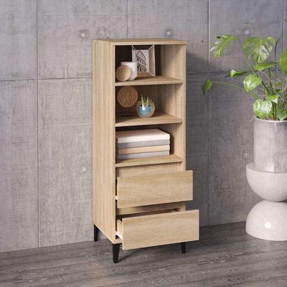 Highboard Sonoma Oak 40x36x110 cm Engineered Wood