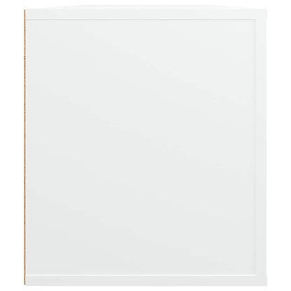 TV Cabinet White 100x35x40 cm Engineered Wood
