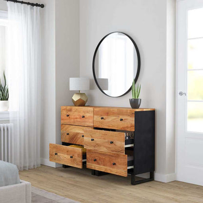 Sideboards 2 pcs 60x33x75 cm Solid Wood Acacia