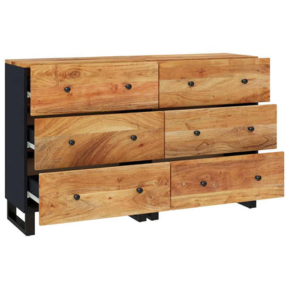 Sideboards 2 pcs 60x33x75 cm Solid Wood Acacia
