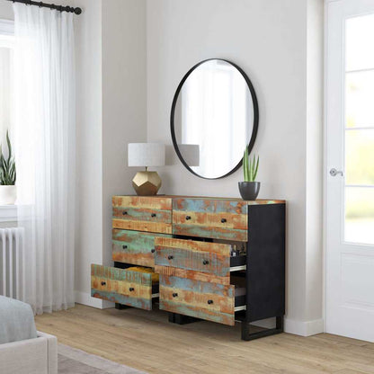 Sideboard | Set of 2 | Multicolour: Blue, Green, Orange