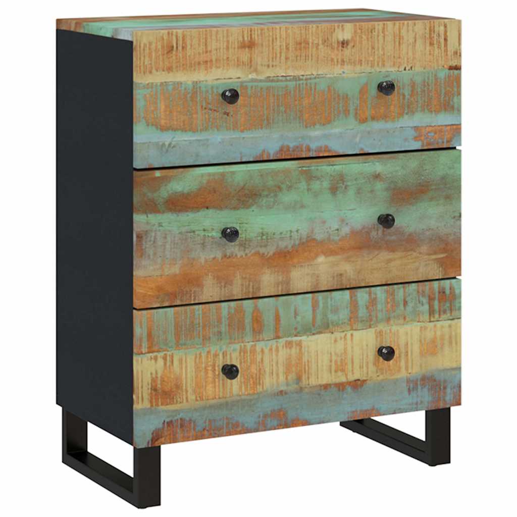 Sideboards 2 pcs 60x33x75 cm Solid Wood Reclaimed