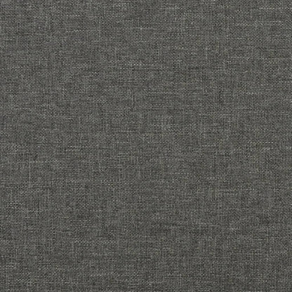 Box Spring Bed Frame Dark Grey Single Fabric (UK/IE/FI/NO only)