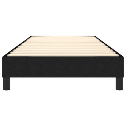 Box Spring Bed Frame Black Single Fabric (UK/IE/FI/NO only)