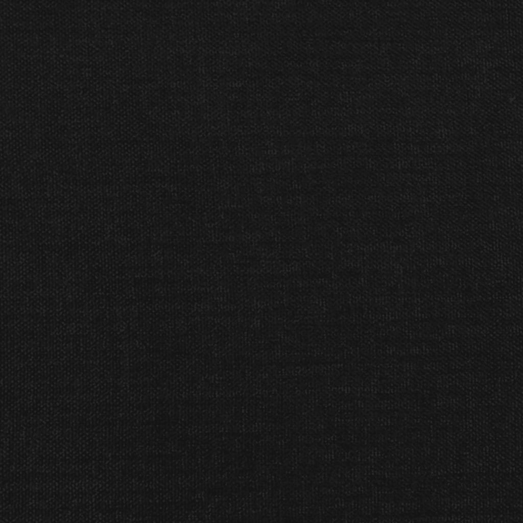 Box Spring Bed Frame Black Double Fabric (UK/IE/FI/NO only)