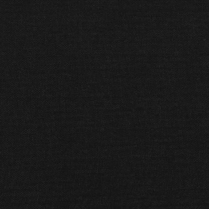 Box Spring Bed Frame Black Double Fabric (UK/IE/FI/NO only)