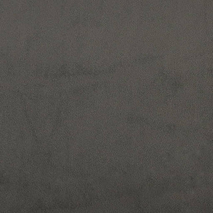 Box Spring Bed Frame Dark Grey Single Velvet (UK/IE/FI/NO only)