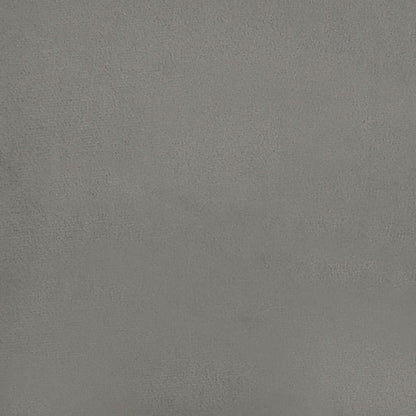 Box Spring Bed Frame Light Grey Super King Velvet (UK/IE/FI/NO only)