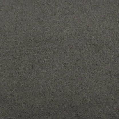Box Spring Bed Frame Dark Grey Single Velvet (UK/IE/FI/NO only)