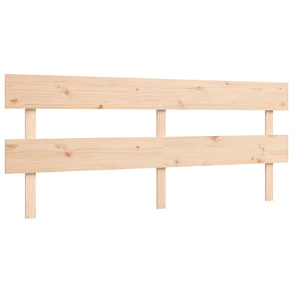 Senior Bed without Mattress 200x200 cm Solid Wood
