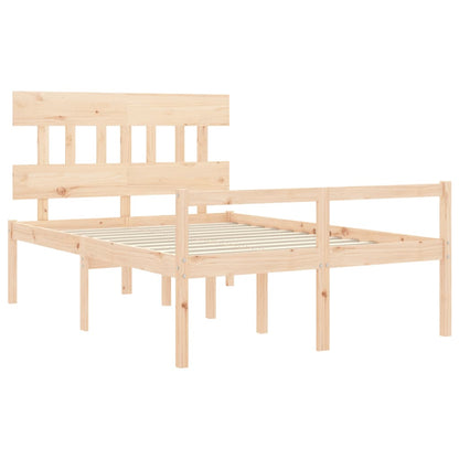 Senior Bed without Mattress Small Double Solid Wood