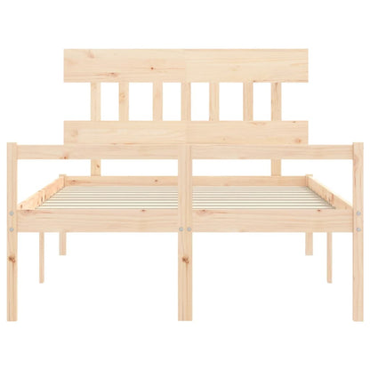 Senior Bed without Mattress Small Double Solid Wood