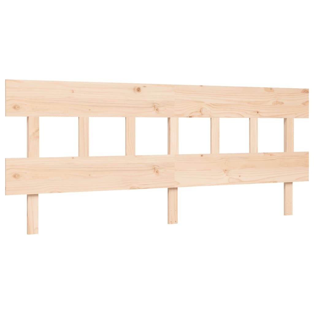 Senior Bed without Mattress 200x200 cm Solid Wood