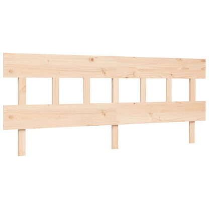 Senior Bed without Mattress 200x200 cm Solid Wood
