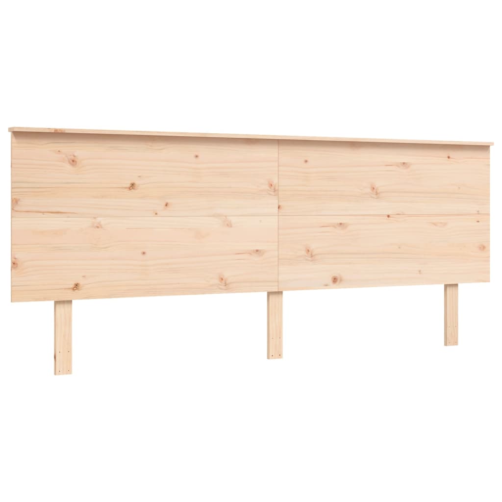Senior Bed without Mattress Super King Size Solid Wood