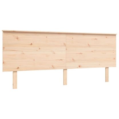 Senior Bed without Mattress 200x200 cm Solid Wood