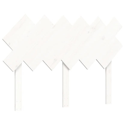 Senior Bed without Mattress White Small Double Solid Wood