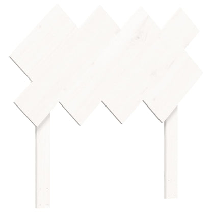 Senior Bed without Mattress White 90x200 cm Solid Wood