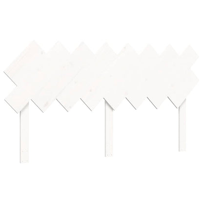 Senior Bed without Mattress White 160x200 cm Solid Wood