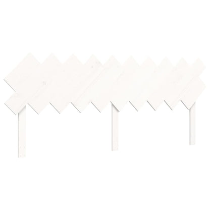 Senior Bed without Mattress White 200x200 cm Solid Wood