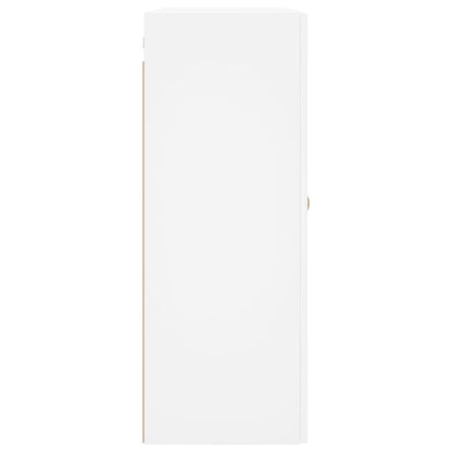 Wall Mounted Cabinets 2 pcs White 69,5x34x90 cm