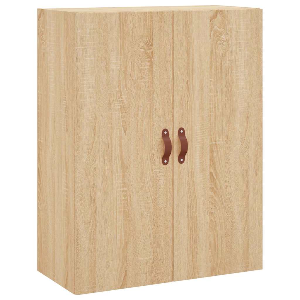 Wall Mounted Cabinets 2 pcs Sonoma Oak 69,5x34x90 cm